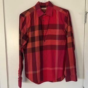 Burberry plaid Dress Shirt